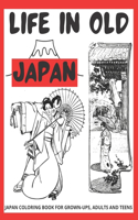 Life in Old Japan Coloring Book