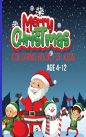 Merry Christmas Coloring Book For Kids