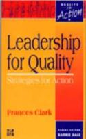 Leadership for Quality