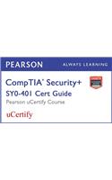 CompTIA Security+ SY0-401 Pearson uCertify Course Student Access Card