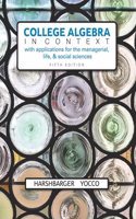 Mylab Math with Pearson Etext -- 24-Month Standalone Access Card -- For College Algebra in Context with Integrated Review