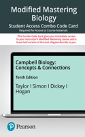 Modified Mastering Biology with Pearson Etext -- Combo Access Card -- For Campbell Biology: Concepts & Connections