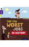 Oxford Reading Tree inFact: Level 11: Top Ten Worst Jobs in History