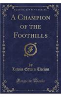 A Champion of the Foothills (Classic Reprint)