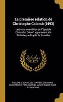 première relation de Christophe Colomb (1493)
