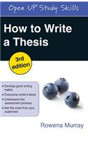 How to Write a Thesis