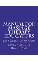 Manual for Massage Therapy Educators
