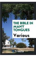 The Bible in Many Tongues
