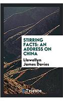 Stirring Facts: An Address on China