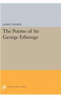 The Poems of Sir George Etherege