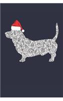 Basset Hound Notebook - Basset Hound Journal - Christmas Gift for Basset Hound Lovers