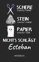 Nichts schlägt - Esteban - Notizbuch