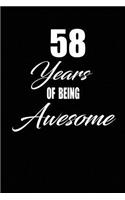 58 years of being awesome