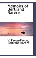 Memoirs of Bertrand Bar Re