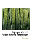 Tagungsbericht Und Wissenschaftliche Abhandlungen