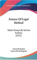 Science Of Legal Method