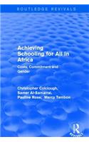 Revival: Achieving Schooling for All in Africa (2003)