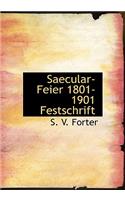 Saecular-Feier 1801-1901 Festschrift
