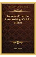 Treasures From The Prose Writings Of John Milton: (English)