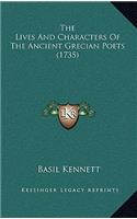 The Lives And Characters Of The Ancient Grecian Poets (1735)