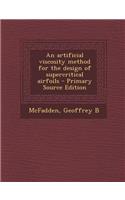 An Artificial Viscosity Method for the Design of Supercritical Airfoils