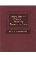 Boys' Life of Edison