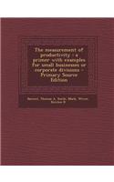 The Measurement of Productivity