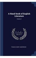 Hand-book of English Literature; Volume 2