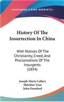 History Of The Insurrection In China