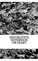 Decorative Notebook or Diary