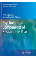 Psychological Components of Sustainable Peace