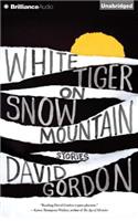 White Tiger on Snow Mountain