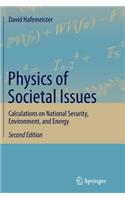 Physics of Societal Issues