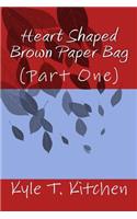 Heart Shaped Brown Paper Bag