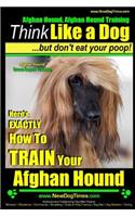 Afghan Hound, Afghan Hound Training - Think Like a Dog But Don't Eat Your Poop! - Afghan Hound Breed Expert Training