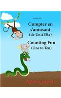 Animaux livre: Compter en s'amusant. Counting Fun: Bilingue Enfant (Edition bilingue français-anglais), Livre bilingues anglais (Anglais Edition), Bilingue françai