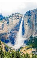 Nevada Falls in Yosemite National Park California Journal: 150 page lined notebook/diary