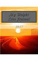 My Weight Loss Journal 2017: A 90-Day Health Tracking Journal