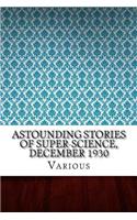 Astounding Stories of Super-Science, December 1930