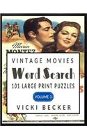 Vintage Movies Word Search