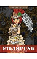 Steampunk coloring books for adults