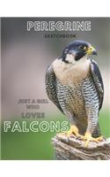 Peregrine falcon Sketchbook Large sketchbook for drawing 8.5 x 11 inch (21.59 x 27.94 cm) 150 pages: Peregrine falcon blank Journal & blank notebook, sketch, Draw & Doodle