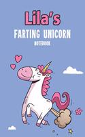 Lila's Farting Unicorn Notebook
