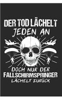 Der Tod Lächelt Jeden An Doch Nur Der Fallschirmspringer lächelt zurück