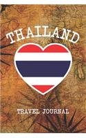 Thailand Travel Journal: 6x9 Travel planner I Road trip planner I Dot grid journal I Travel notebook I Travel diary I Pocket journal