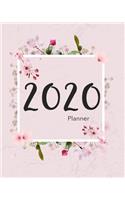 2020 Planner: A Weekly, Monthly and Yearly Calendar