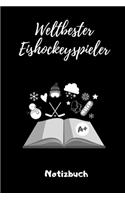 Weltbester Eishockeyspieler Notizbuch