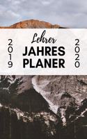 Lehrer Jahres Planer 2019 2020: A5 Lehrerplaner BLANKO Geschenkidee für Lehrer - Abschiedsgeschenk Grundschule - Klassengeschenk - Dankeschön - Geschenk-Buch zum Schulabschluss