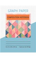 Graph Paper Composition Notebook: Quad Ruled 5 Squares per Inch - Double Sided Sheets - (110 Grid Ruled Pages)- Composition Book -Great for Math and Engineer students - beautiful cov