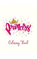 Princess Coloring Book